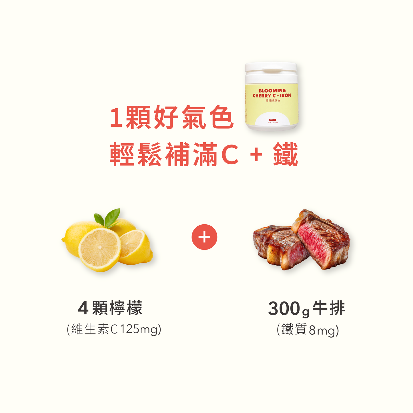好氣色 C+鐵